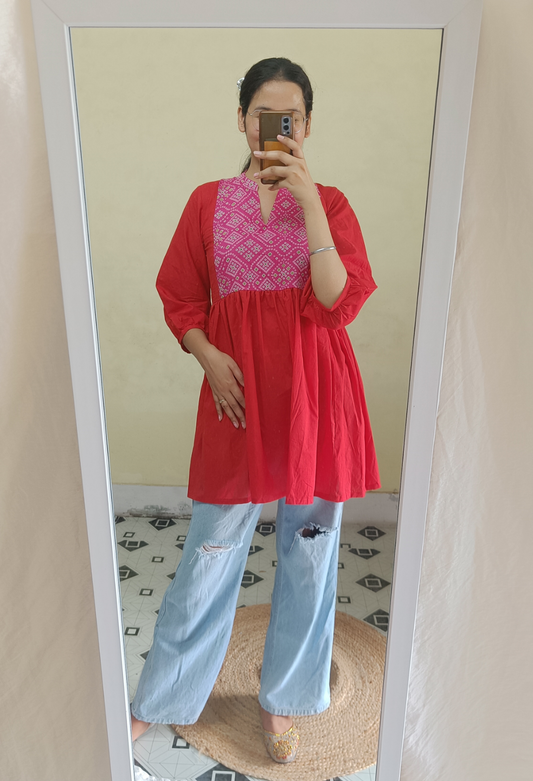 Gulaab Short Kurta