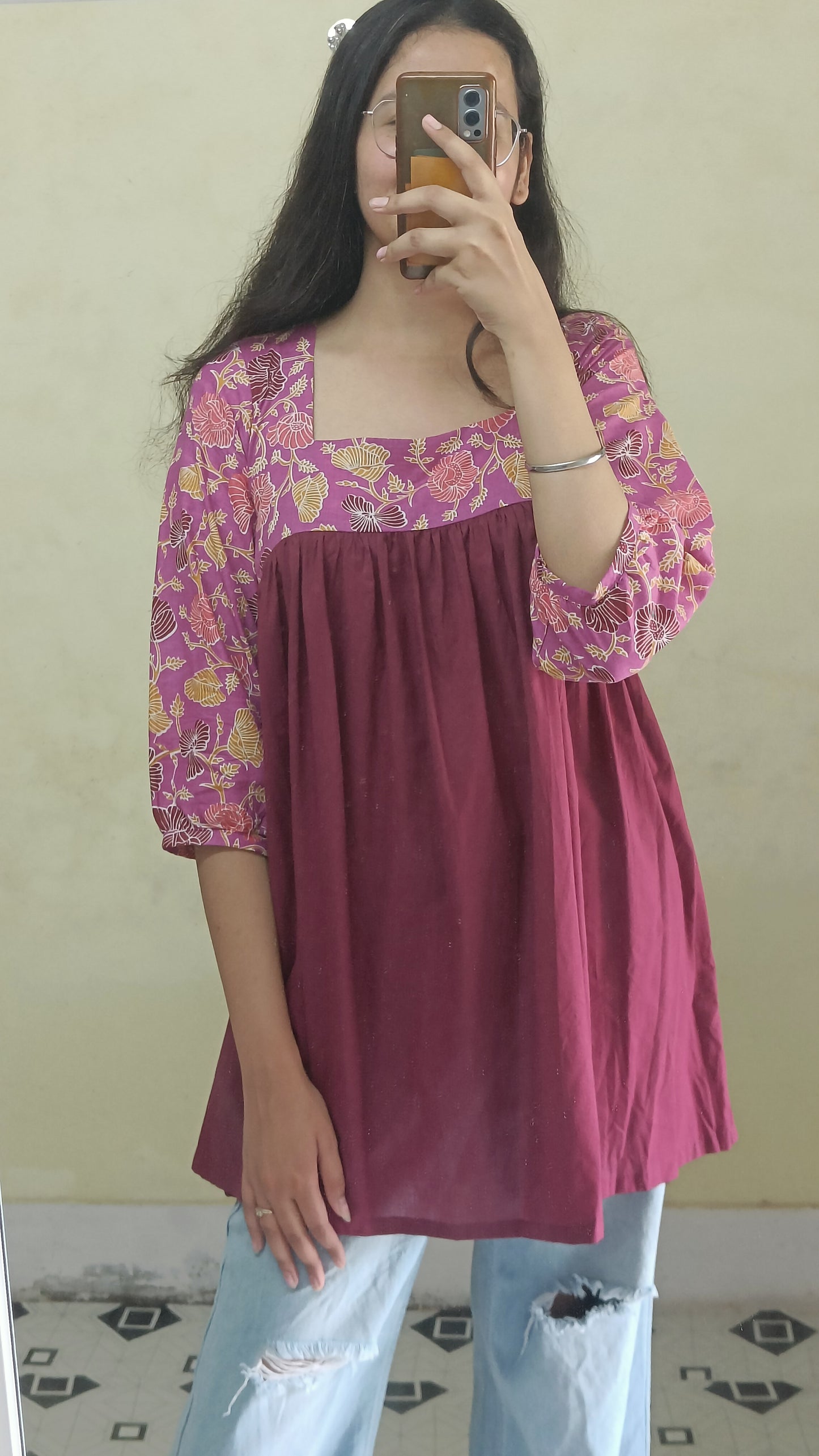 Magenta Life Short Kurta